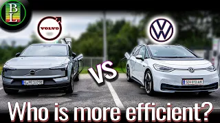 Volvo EX30 Single vs VW Id.3 Pro - A clear winner !