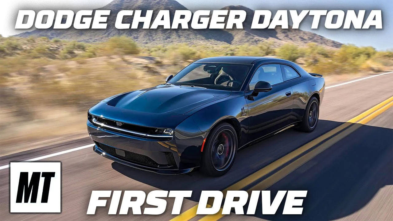 2024 Dodge Charger Daytona First Drive: Can an EV be a Muscle Car? | MotorTrend