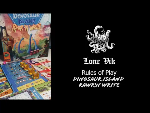 How to Play - Dinosaur Island Rawr'n Write