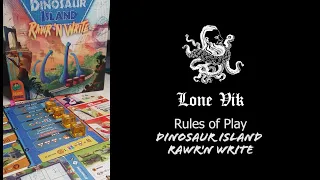 How to Play - Dinosaur Island Rawr'n Write