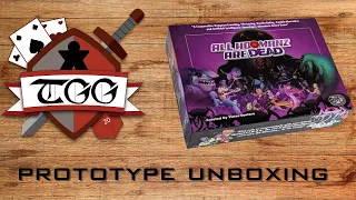 All Hoomanz Are Dead Board Game Unboxing