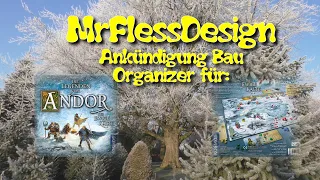 Die Legenden von Andor: Die ewige Kälte (Ankündigung kompatibler Organizer by MrFlessDesign)