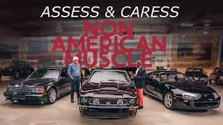 Which Non-American Muscle Car Appreciated Most? | Assess and Caress on Jay Leno's Garage