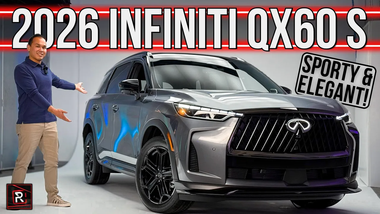 The 2026 Infiniti QX60 S Brings More Elegance & Aggression To A Solid Luxury SUV