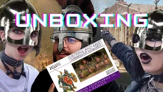 Unboxing Late Roman Legionaries in Lorica Hamata from Wargames Atlantic (+ Scale Comparison)