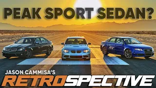 BMW E90 M3, Audi RS4 & C63 AMG Battle CT4-V Blackwing: Which Is Best? — Jason Cammisa RetroSpective