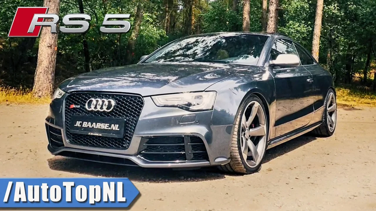 Audi RS5 4.2 V8 FSI Review by AutoTopNL (English Subtitles)