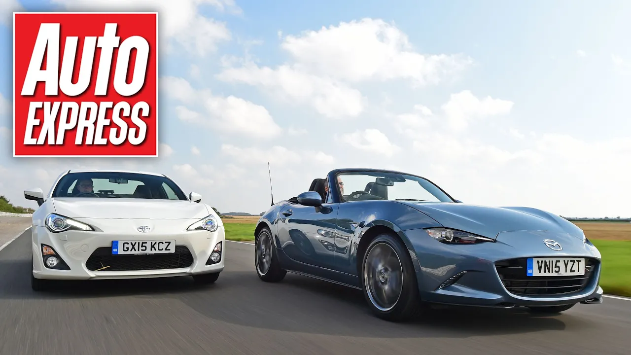 Mazda MX-5 vs Toyota GT86 track battle