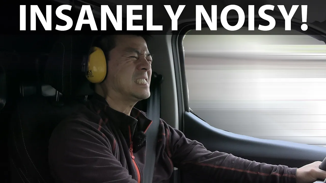 Maxus e-Deliver 3 acceleration and noise test