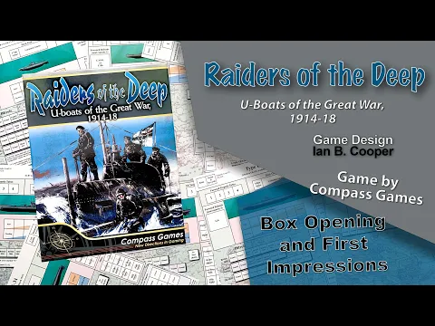 Compass Games: Raiders of the Deep - First look