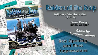 Compass Games: Raiders of the Deep - First look