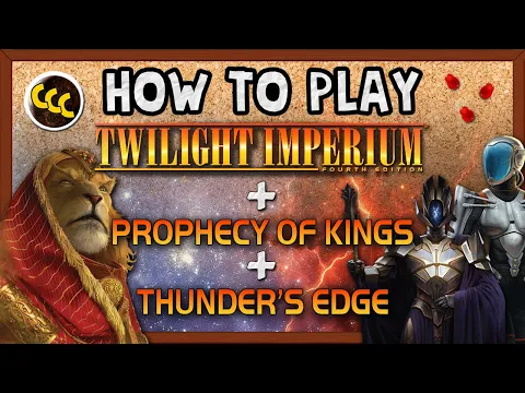 Twilight Imperium 4th Edition - How To Play with Both Expansions