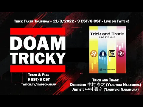 It's TRICKY: Trick and Trade Live Teach & Play