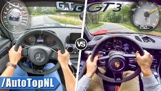 Porsche 911 (991.2) GT3 vs AMG GT C | ACCELERATION SOUND & POV by AutoTopNL