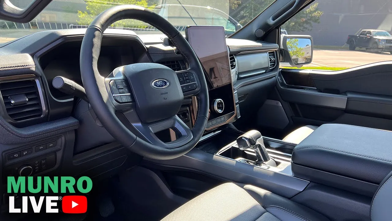 Familiar Comfort and Style | F-150 Lightning Interior Review