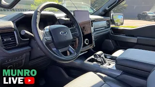 Familiar Comfort and Style | F-150 Lightning Interior Review