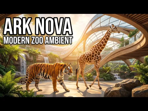 Ark Nova Board Game Music Modern Zoo & Nature Ambient for Strategy & Focus (2 HOURS)