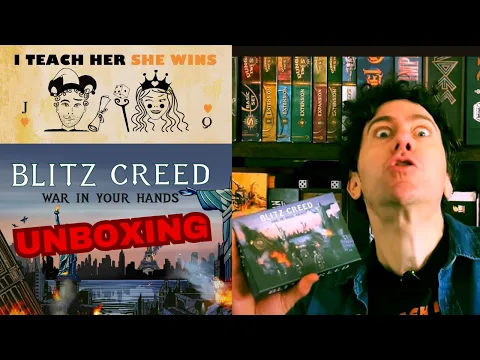 Blitz Creed Unboxing — Fast, Tactical, and Ready for Battle! | I Teach Her She Wins