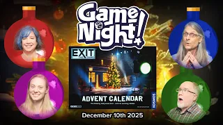 GameNight! 24 Days of Christmas Day 10 - Exit: The Game Advent Calendar - The Missing Hollywood Star