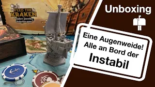 #Unboxing - Feed the Kraken - Sailor's favorite deduction game (Funtails 2022)