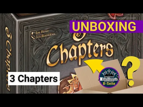 3 Chapters | ? Unboxing Spiel von AMIGO | auspacken mit Tanja - DieHausis B-Seite