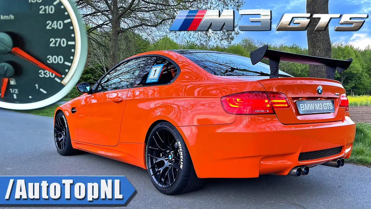 BMW M3 GTS E92 | 320KM/H ACCELERATION TOP SPEED POV & SOUND by AutoTopNL