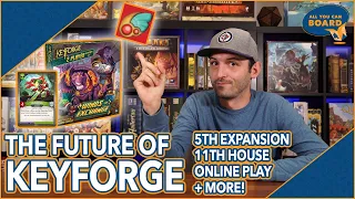 The Future of KEYFORGE | New Set, 11th House, New Card Reveal, Online Play, & Broken Algorithm