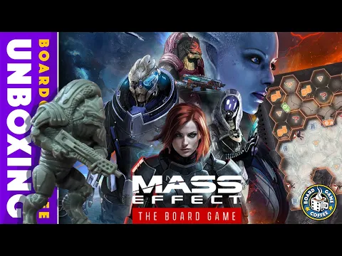 Mass Effect: The Boardgame -  Unboxing