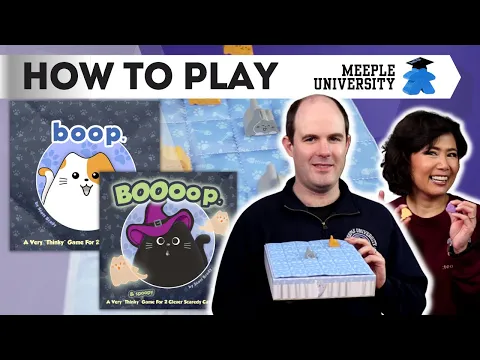Boop and Boooop board game how to play tutorial playthrough runthrough