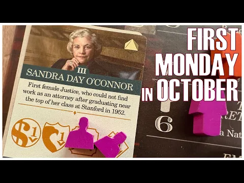 First Monday in October Kickstarter | Fort Circle Games | Board Game