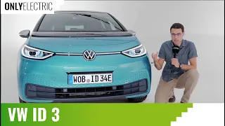VW ID.3 Exterior Interior tour of the new Volkswagen EV - OnlyElectric