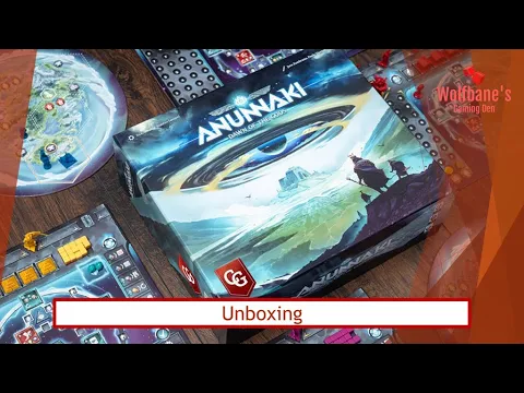 Anunnaki: Dawn of the Gods: Kickstarter Edition [Board Game] - Unboxing