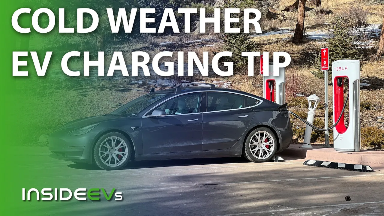 Important EV Cold Weather DC Fast Charging Tip For Road Trips