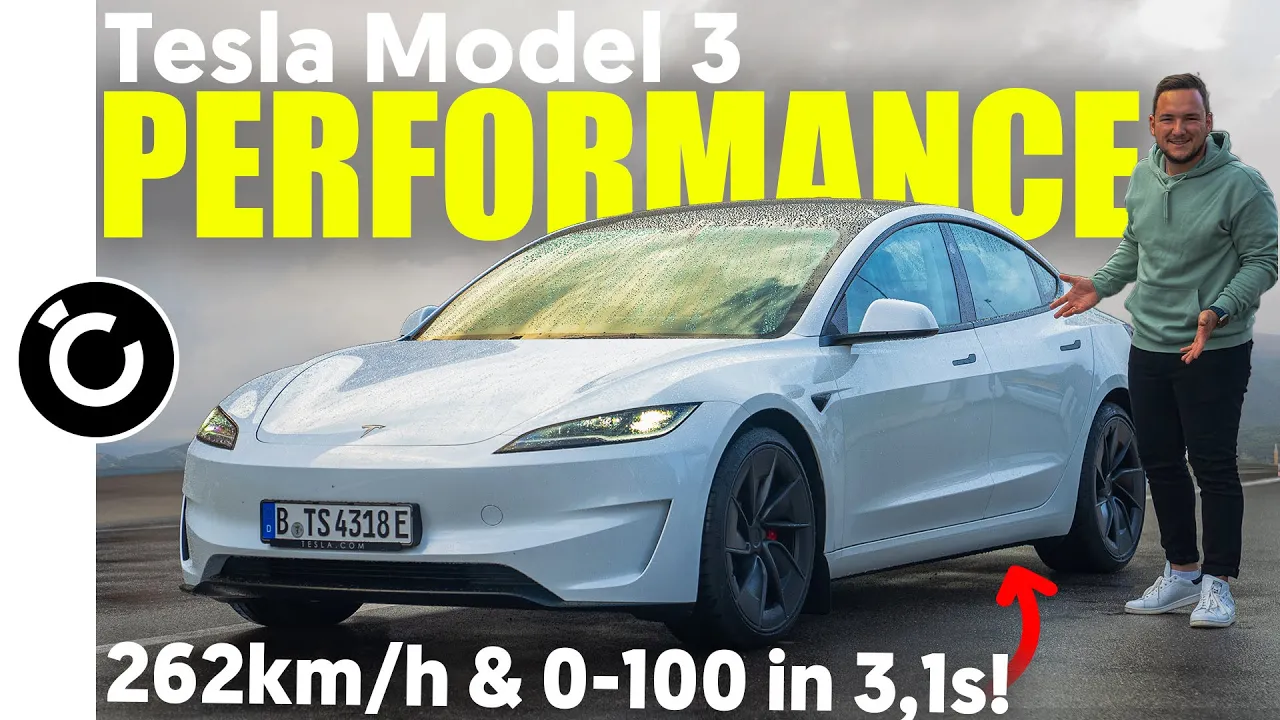 Tesla Model 3 Performance - AUTOBAHN und Ersteindruck!