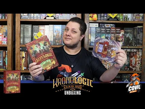 O que tem na Caixa? Unboxing Kronologic Paris 1920