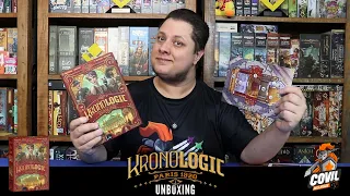 O que tem na Caixa? Unboxing Kronologic Paris 1920