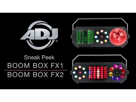Product video thumbnail for ADJ American DJ Boom Box FX2 4-in-1 LED Effect Light