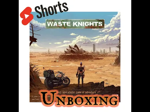 Waste Knights: Second Edition - #Shorts Unboxing