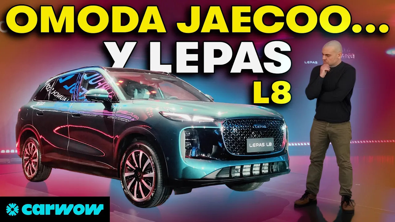 EXCLUSIVA: EL LEPAS L8 LLEGA A ESPAÑA -  TRAS OMODA y JAECOO ¿QUÉ PRETENDE CHERY CON ESTO?