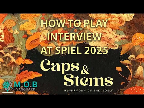Caps & Stems. How to play interview at Spiel 2025