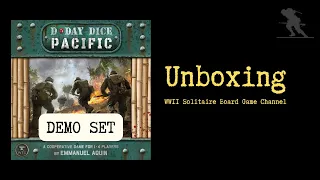 D-Day Dice: Pacific (DEMO SET) - Unboxing
