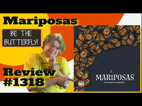 Mariposas Review - Bower's Game Corner #1318 * Butterfly Board Game*