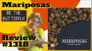 Mariposas Review - Bower's Game Corner #1318 * Butterfly Board Game*