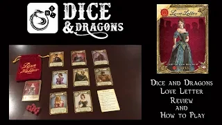 Dice and Dragons - Love Letter Review and How to Play