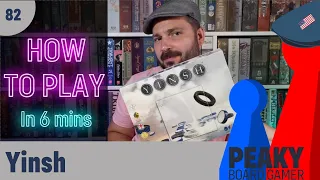 How to play Yinsh board game - Full teach - Peaky Boardgamer