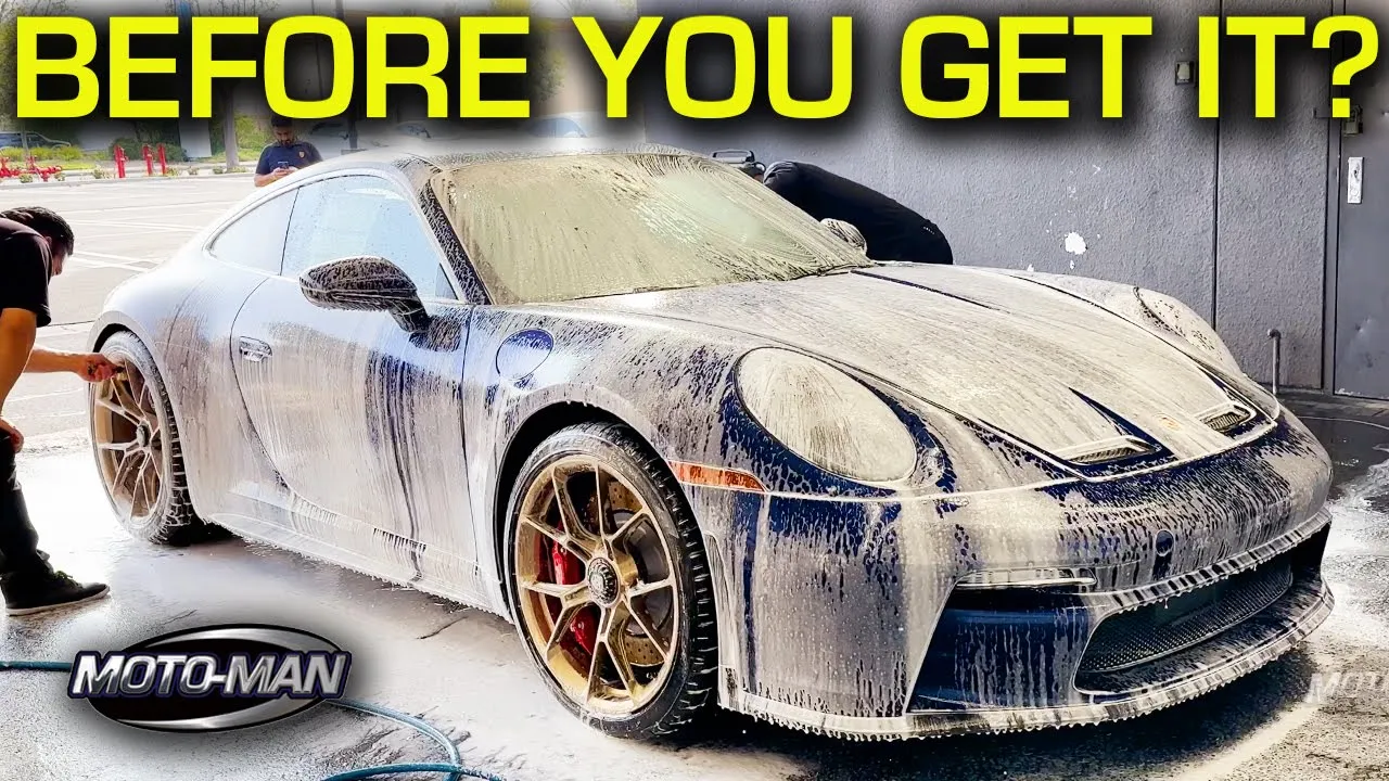 How is a brand new Porsche prepped & inspected before delivery?