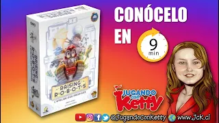 Escuela de Robots / Raicing Robots  [Juego de Mesa / Cómo se Juega / JcK / Maldito Games]