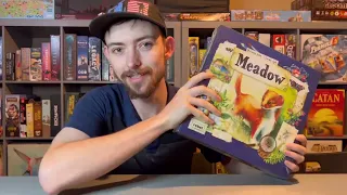 A Beautiful Nature Game! Unboxing The Board Game Meadow