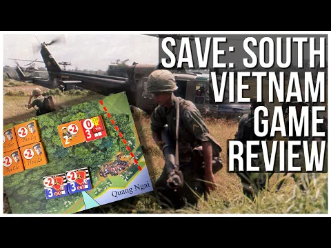Save: South Vietnam Wargame Review | Fortress Games | Historical Board Game