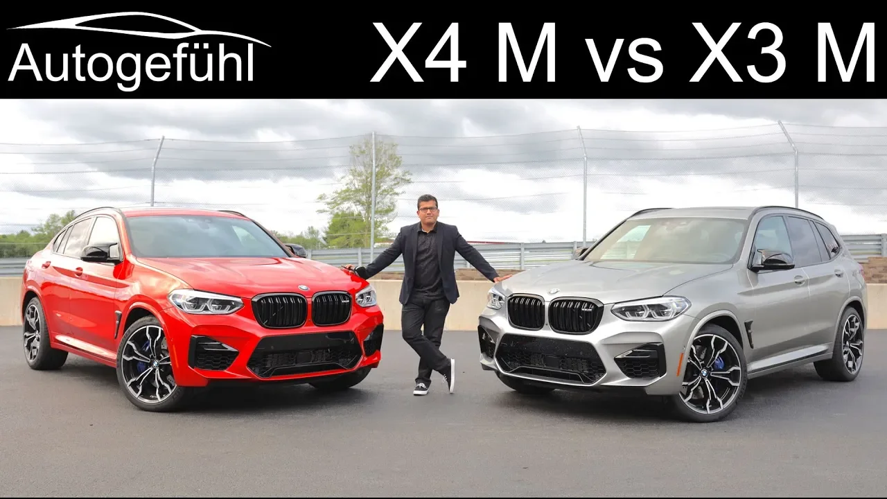 BMW X3M Competition vs BMW X4M Competition FULL REVIEW - Autogefühl